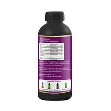 Load image into Gallery viewer, Herbal Planet Karela Jamun Juice 500 ml – ingredients and dosage label