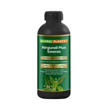 Load image into Gallery viewer, Herbal Planet Nirgundi Plus Swaras 500 ml – Ayurvedic juice by Gurukul Ayurved Pharmacy
