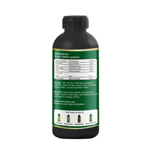 Load image into Gallery viewer, Herbal Planet Nirgundi Plus Swaras 500 ml – ingredients and dosage label
