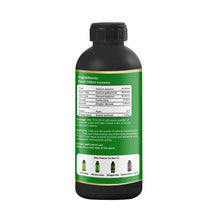 Load image into Gallery viewer, Herbal Planet Panch Tulsi Ras 500 ml – ingredients and dosage label