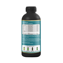 Load image into Gallery viewer, Herbal Planet Punarnawa Makoy Swaras with Aloevera &amp; Kasni 500 ml – ingredients and dosage label
