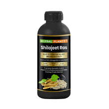 Load image into Gallery viewer, Herbal Planet Shilajeet Ras 500 ml – Ayurvedic juice by Gurukul Ayurved Pharmacy
